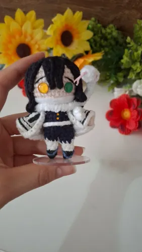 Obanai Iguro Amigurumi - Demon Slayer