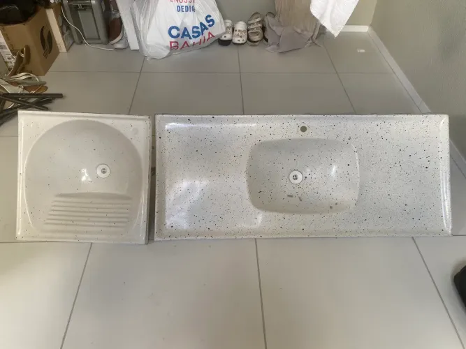 Pia de cozinha + tanque 