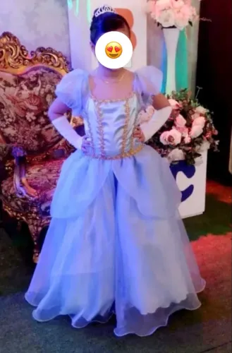 Vestido infantil formatura veste 4 a 6 anos