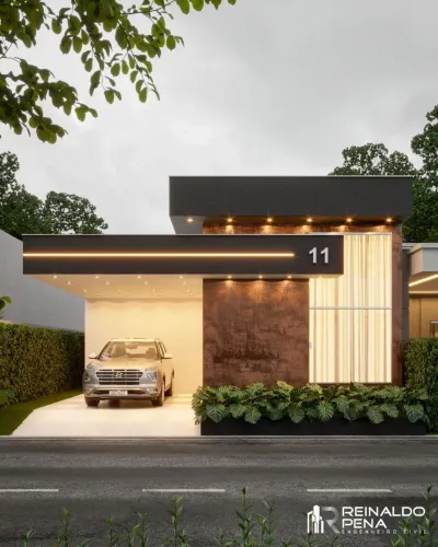 CASA TÉRREA NOVA COM 3 SUÍTES | ÁREA GOURMET | COND. JARDIM PORTUGAL - AUGUSTO MONTENEGRO