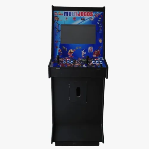 Maquina De Fliperama 19 polegadas 7700 Jogos Fonte Bivolt Automática