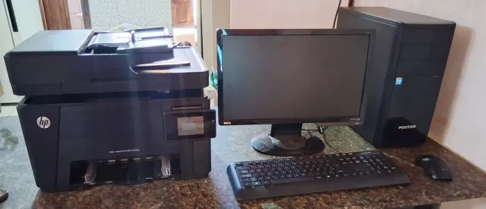 Computador + Monitor + Impressora 