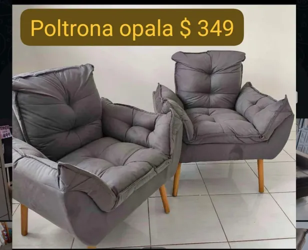 Poltrona Opala nova - $350 a unidade! 