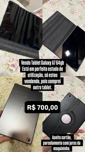Vendo Galaxy Tab A7