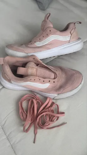 Tênis vans ultrarange rosa bebê 
