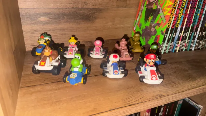 Coleção Completa Mario Kart McDonald?s - 10 Carrinhos - Nintendo