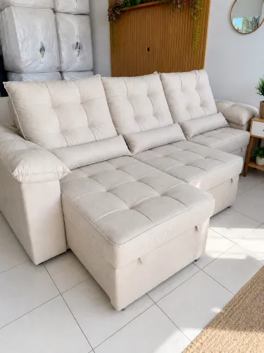SOFÁ INFINITY RETRÁTIL E RECLINÁVEL - LARGURA 2.90CM