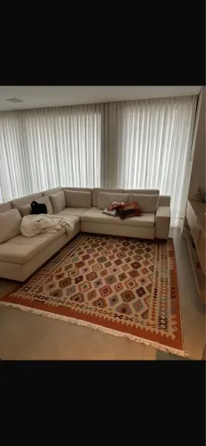 Sofá alto padrão,semi novo, ótimo estado, grande, chique, 2,70 x 2,70 m