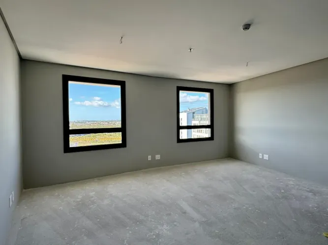 Sala Orla à venda no Orbe, Parque Una - 30m², andar alto com ótima posição solar e infraes