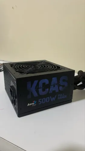 Fonte Aerocool Kcas 500w 80 Plus Bronze