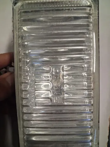 Farol auxiliar 12v retangular