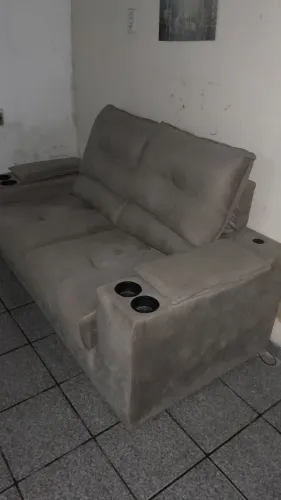 SOFÁ RETRÁTIL E RECLINAVEL