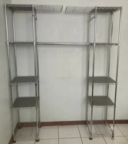 Armário Organizador Prateleira Tubular Metal