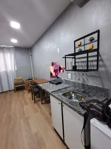 Studio para aluguel em Barra Funda, SP Portaria 24h, 1 quarto e 1 vaga