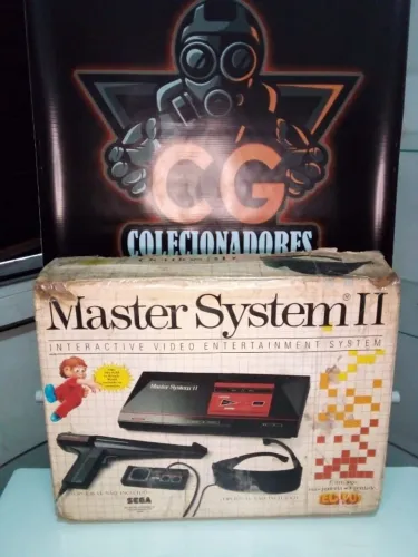 Console Master System II - TecToy (Light Phase + 2 Controles)