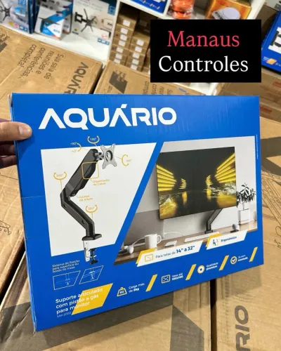 Suporte de Monitor Articulado 14 - 32 Material em Aço de Carbono ( Promoção )