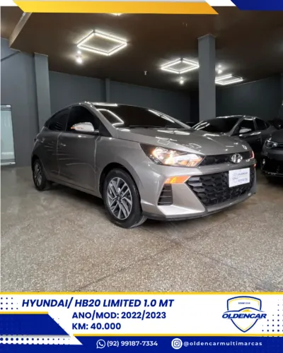 Hyundai HB20 Limited 1.0 Flex 12V Mec. 2023