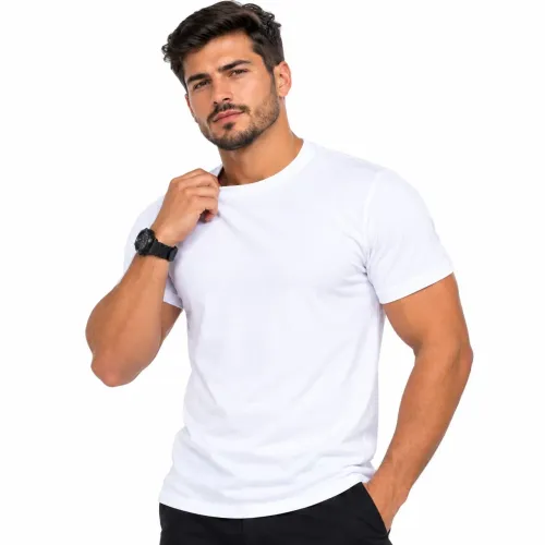 Camisa algodão Fio 30.1 penteado Lisa Básica