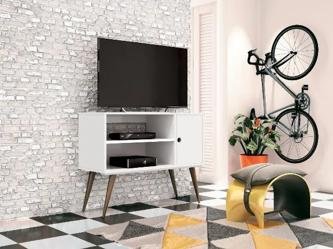 Rack estilo retrô belo Life = Frete + Montagem Gratis