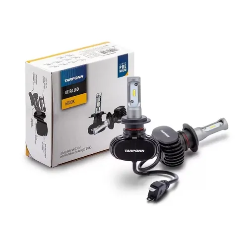 TUL H7 - Kit Lâmpada Tarponn Ultra LED H7 40w e 4000Lm cada 6000k/ Consulte