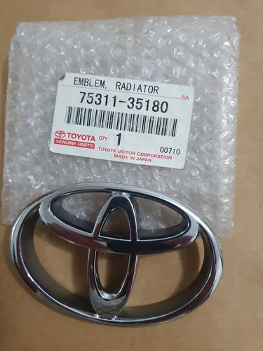 Toyota hilux 98 a 2004 emblema da grade novo original 