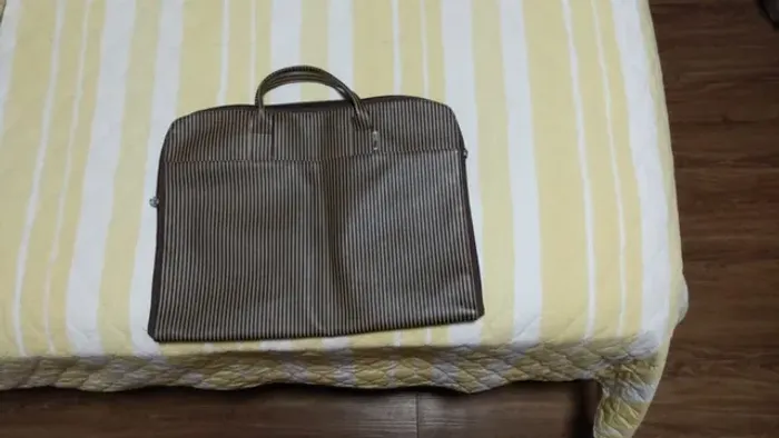 bolsa tipo pasta executiva marrom