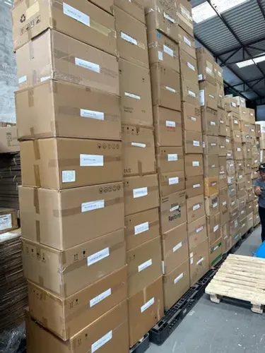 Caixa de papelão para mudança 