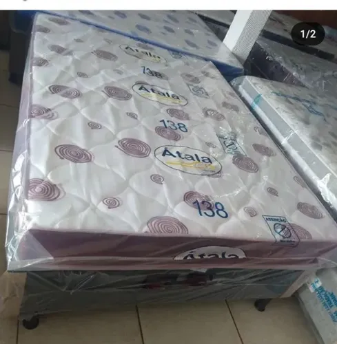 COLCHÃO DE CASAL NOVO ESPUMA