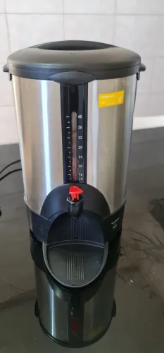 Cafeteira automática 6 litros aço escovado 