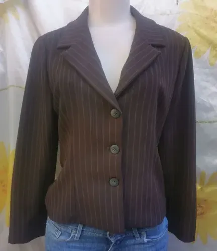 Blazer listrado tam m