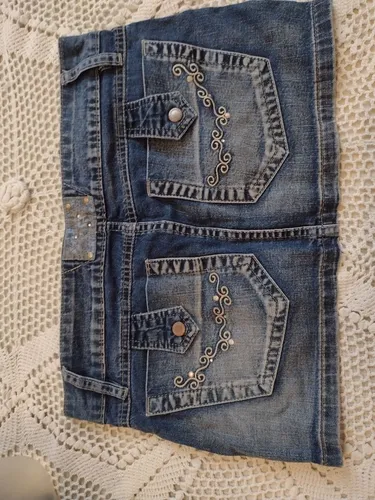 Saia jeans veste 36 até 38