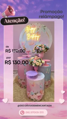 Decoração de festas