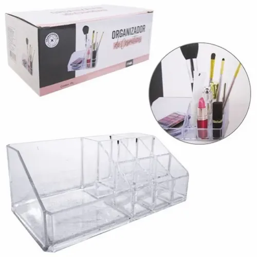 Organizador De Cosmeticos Acrilico 17,5x9,5x9,5cm 96589