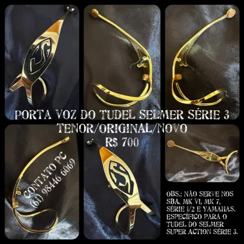 Porta Voz do Tudel Selmer Série 3 - ORIGINAL/NOVO