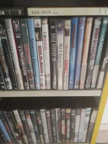 Lote com 5 DVDs - clássicos, desenhos a escolher
