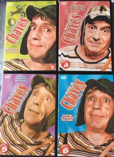 O Melhor do Chaves - 5 dvds Originais