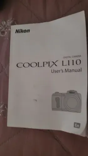 Câmera Nikon Coolpix L110 original com manual, carregador, bolsa original. 