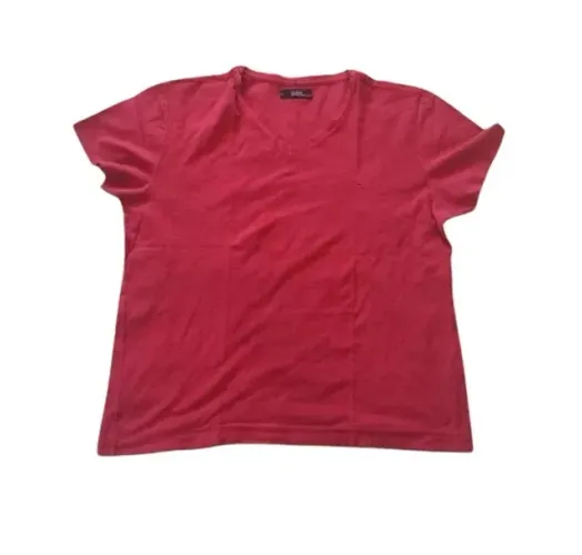 Camiseta Aramis Original Cor Vermelha Gola V Tamanho M Impecável Excelente Estado Barbada!