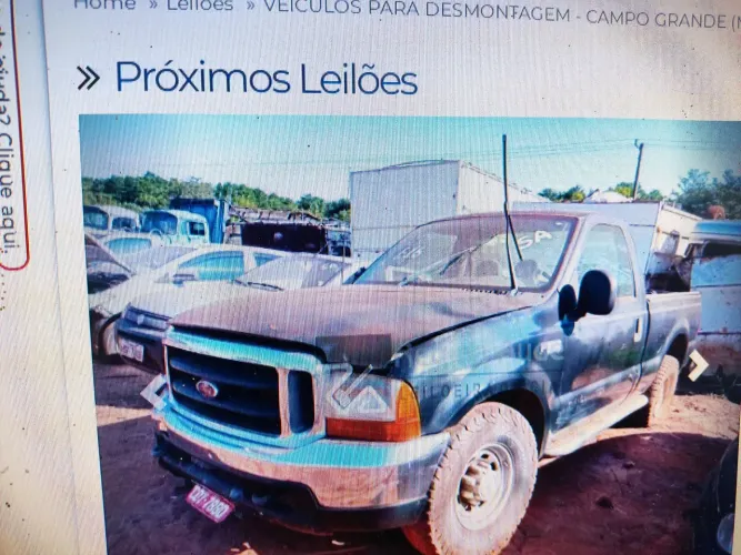 Sucata F250 peça por peça parc
