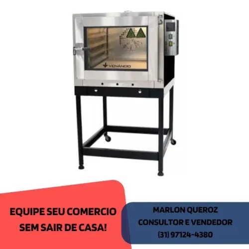 Forno 5 Esteiras Turbo Venâncio Novo
