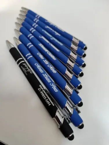 Canetas personalizadas com sua logo marca 