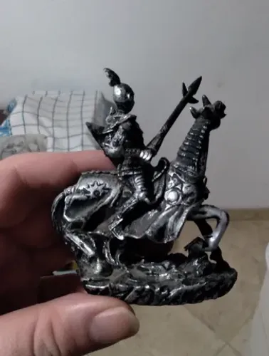 Boneco Enfeite Cavaleiro Montado
