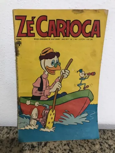Gibi  Zé Carioca, nr. 1183. Julho 1974. 