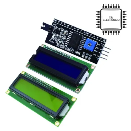 Display LCD 16x2 Verde com I2c