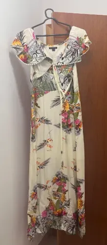 Vestido Zinzane Original Longo Tamanho M Excelente Estado Usado Apenas Uma Vez