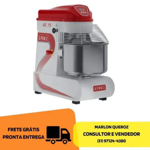 Amassadeira Espiral 15KG G-Paniz Nova
