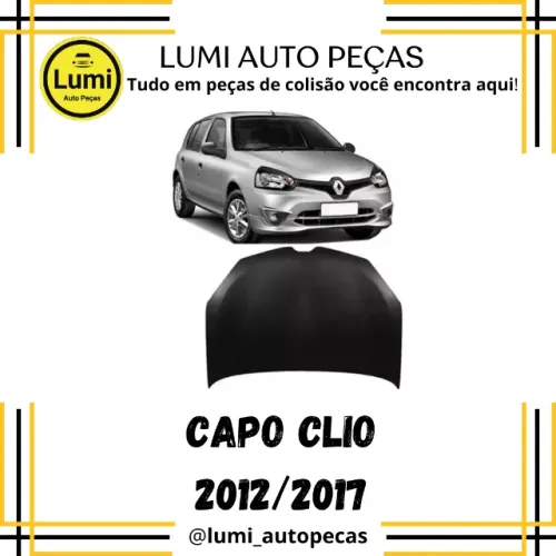 Capo Renault Clio 2012/2017 - NOVO 