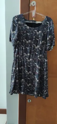 vestido rodado