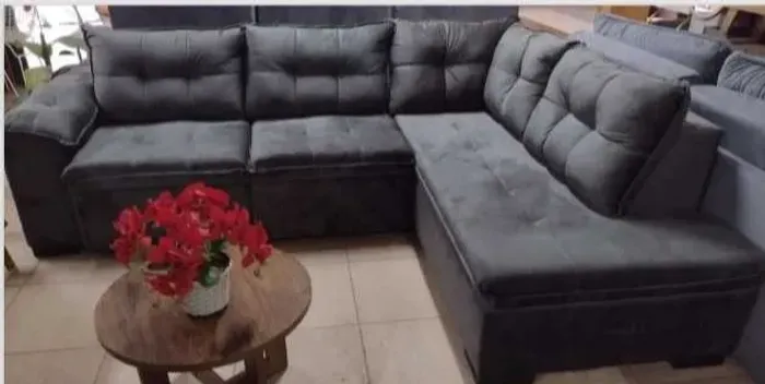 Sofa de Canto Taurus 2,73 m FAZEMOS ENTREGAS
