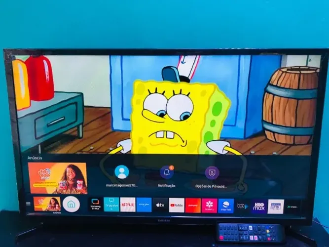 TV 32 POLEGADAS SAMSUNG SMART SEMI NOVA